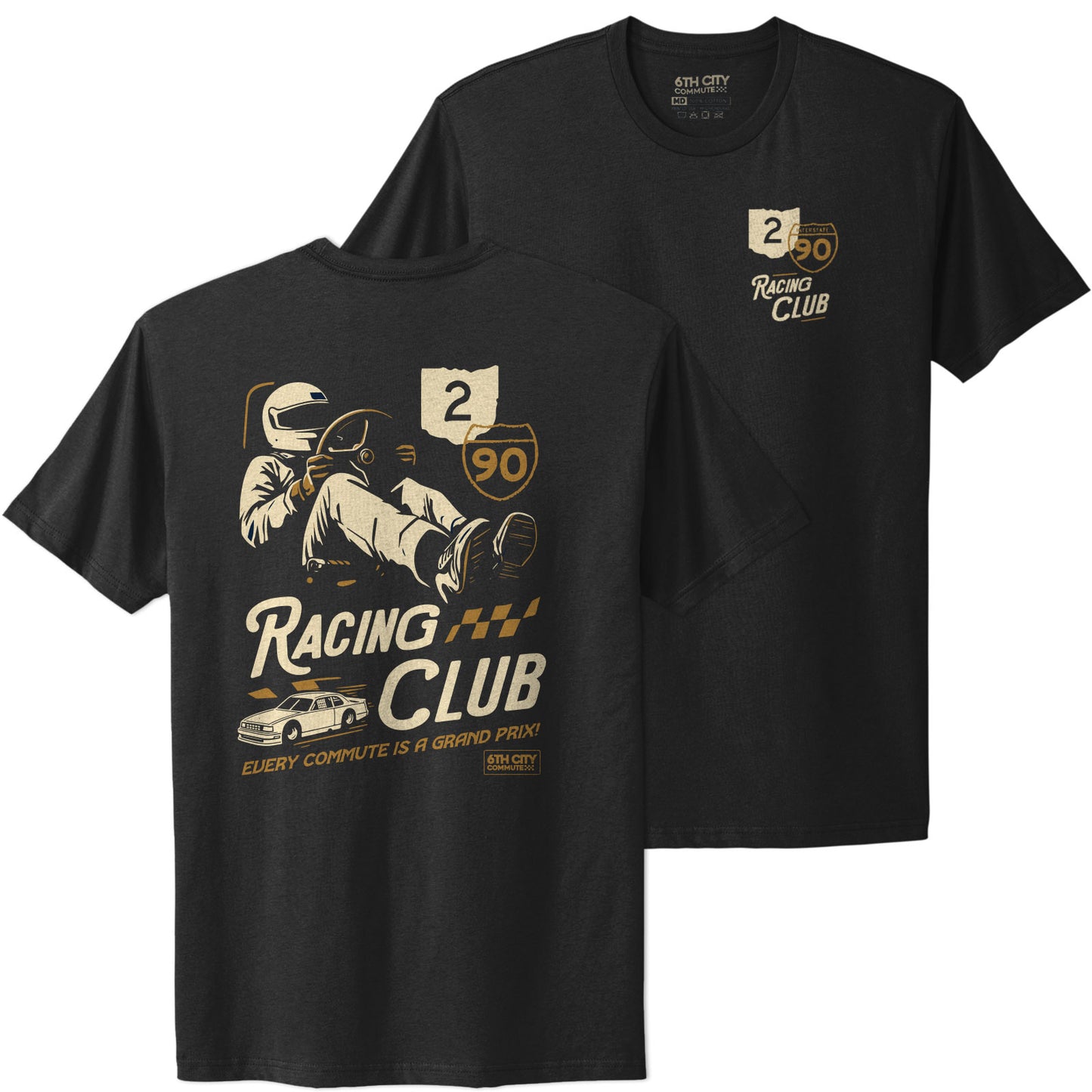 Racing Club Rt. 2 / Highway 90 T-Shirt