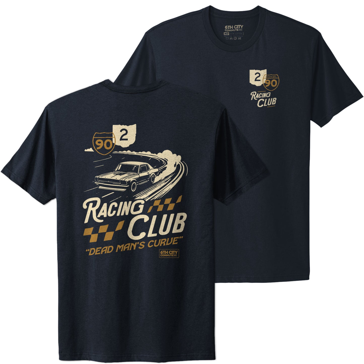 Dead Man's Curve Racing Club T-Shirt